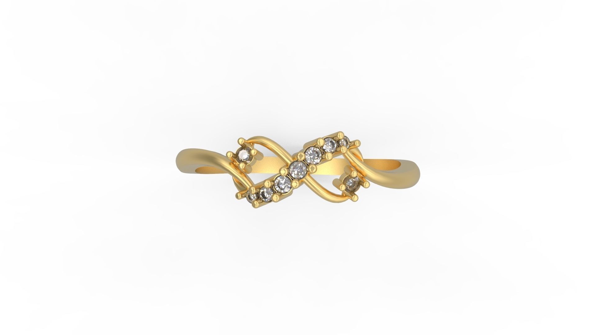 Minimalist Ring 1003 3D print model_4