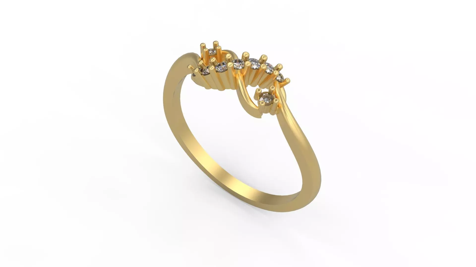 Minimalist Ring 1003 3D print model_0