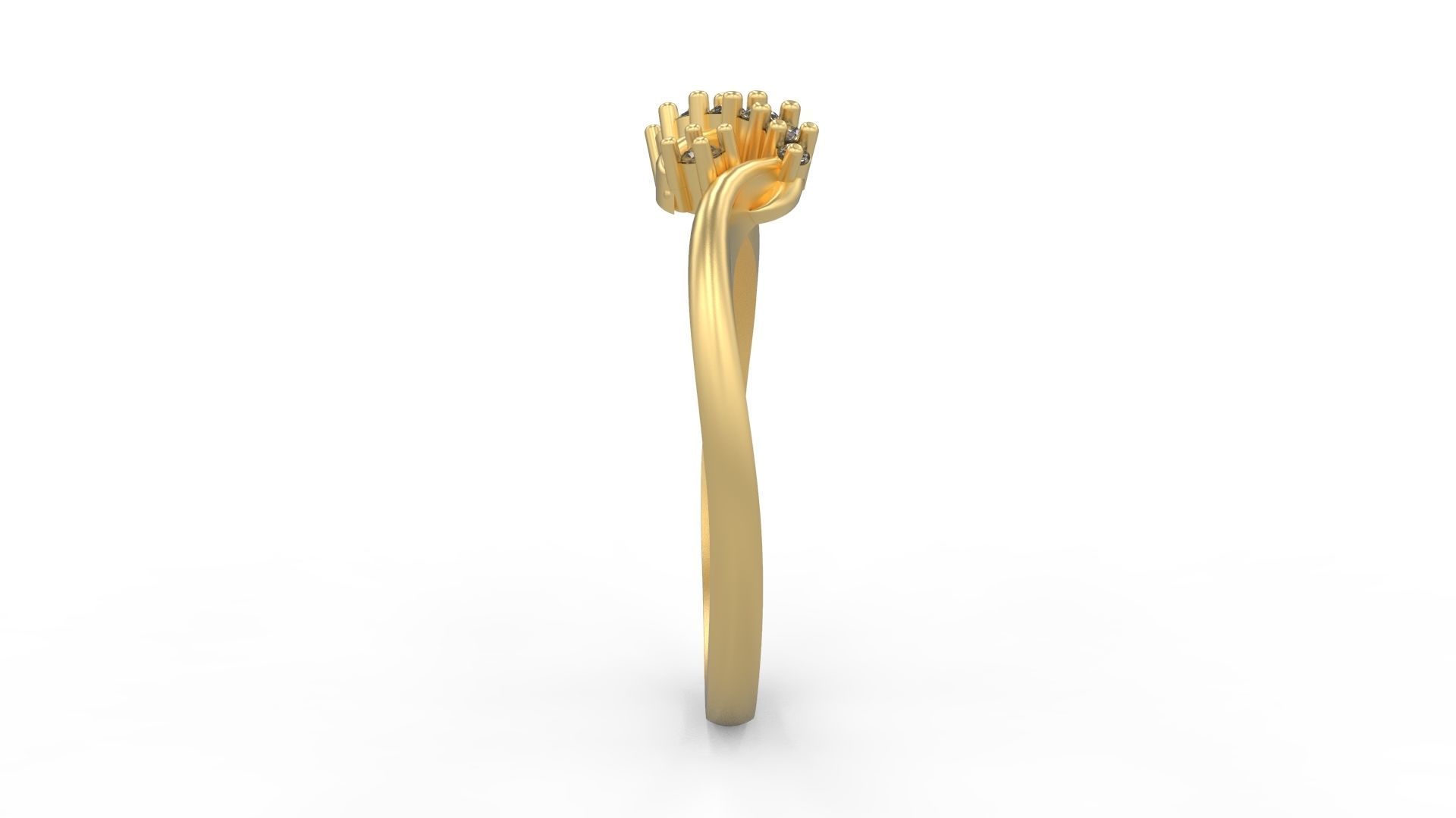 Minimalist Ring 1003 3D print model_2