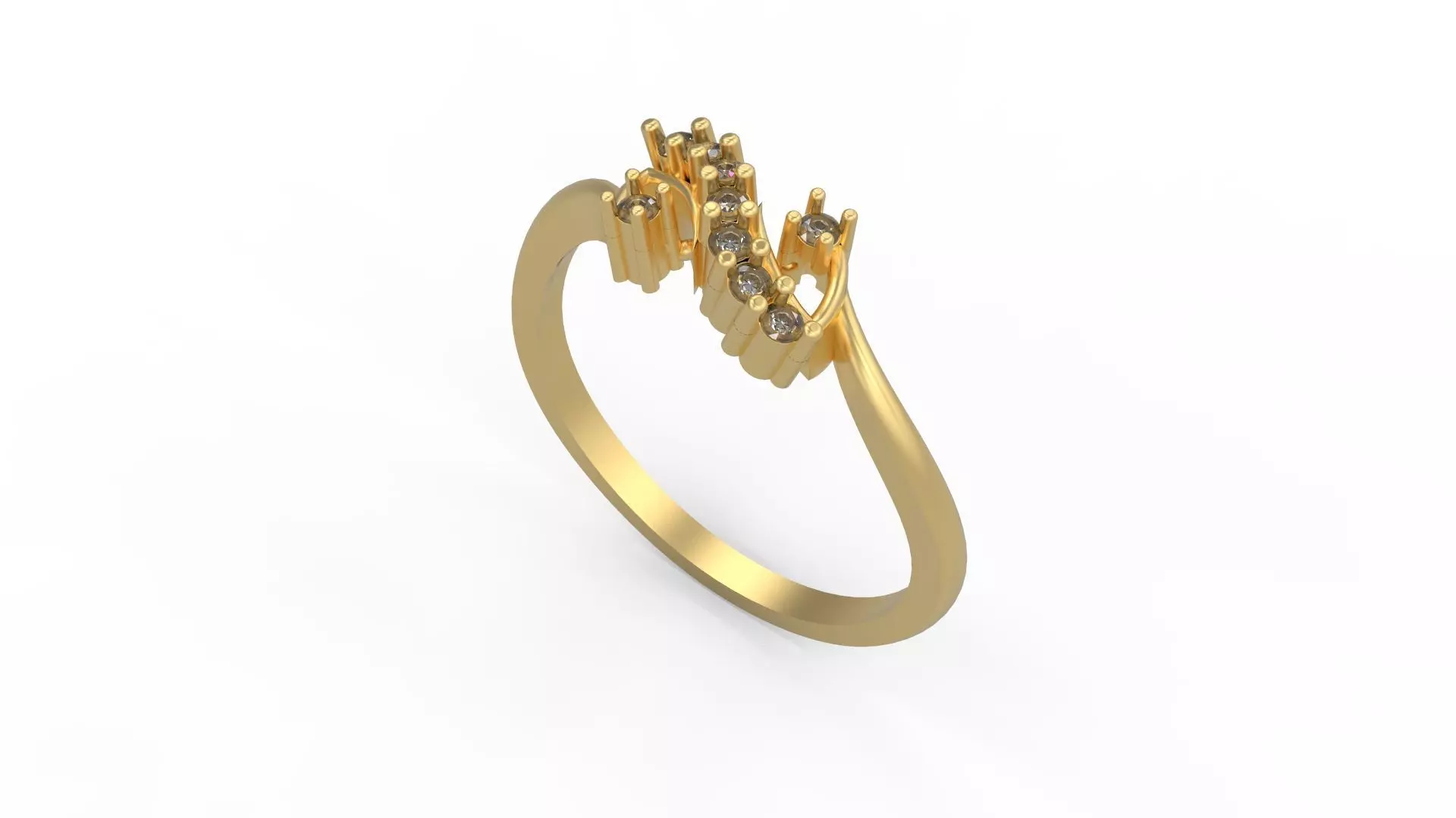 Minimalist Ring 1002 3D print model_0