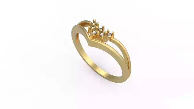Minimalist Ring 1000 3D print model
