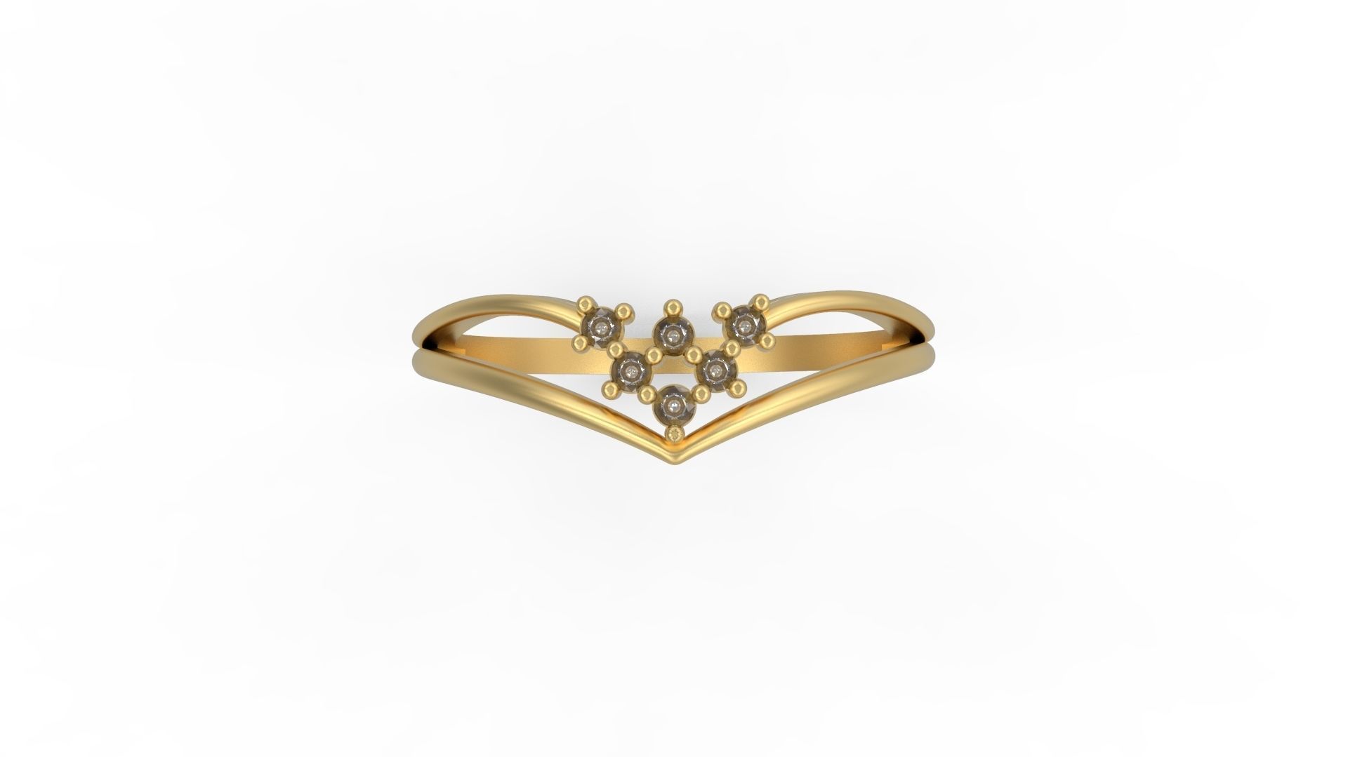 Minimalist Ring 1000 3D print model_4