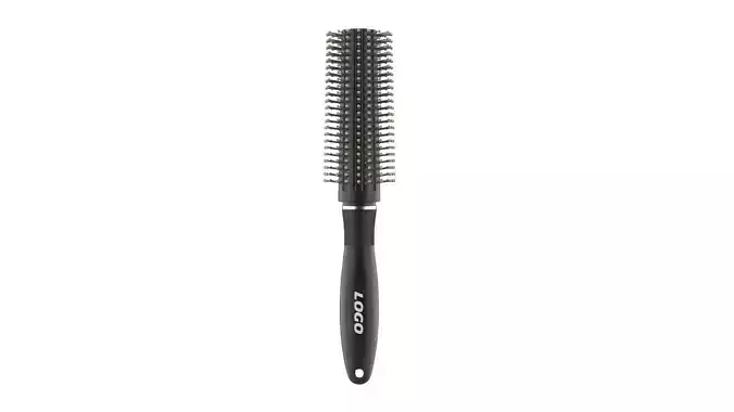 Hair Brush Low-poly 3D model