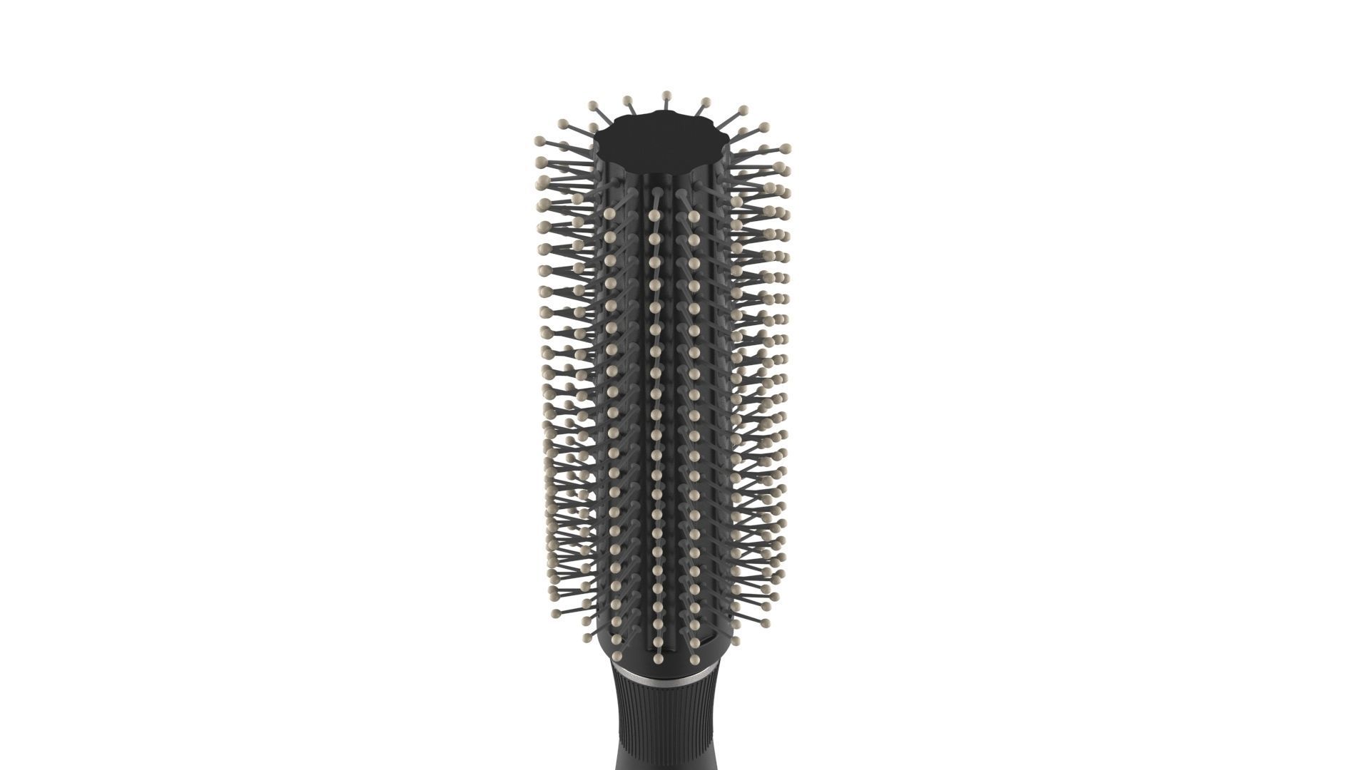 Hair Brush Low-poly 3D model_2