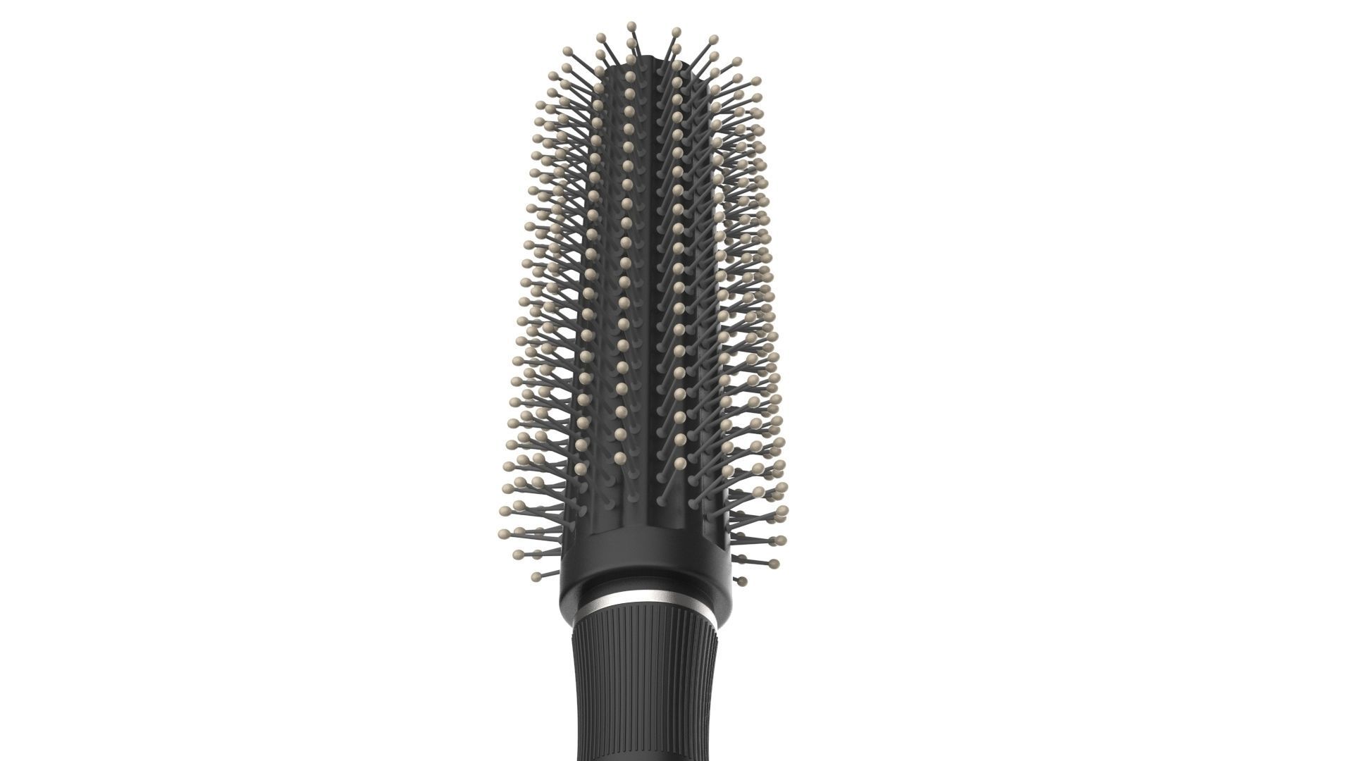 Hair Brush Low-poly 3D model_3