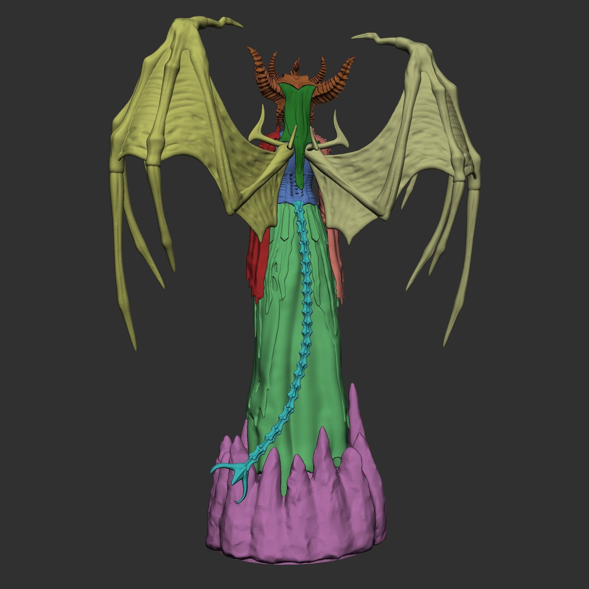 LILITH DIABLO IV FIGURE 3D print model_4