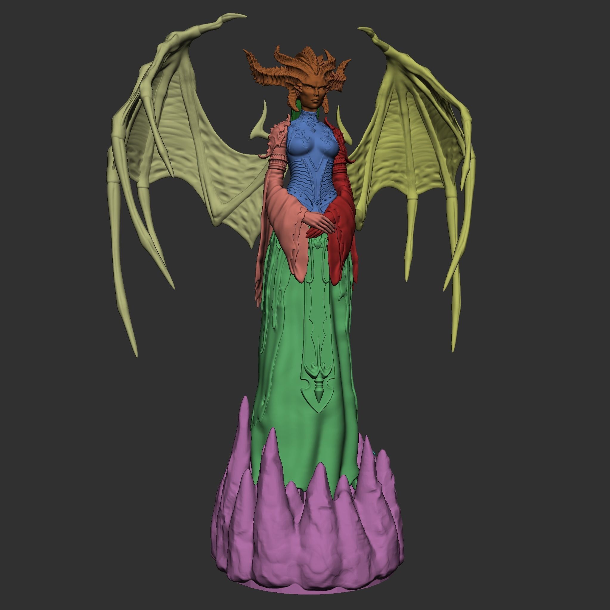 LILITH DIABLO IV FIGURE 3D print model_2