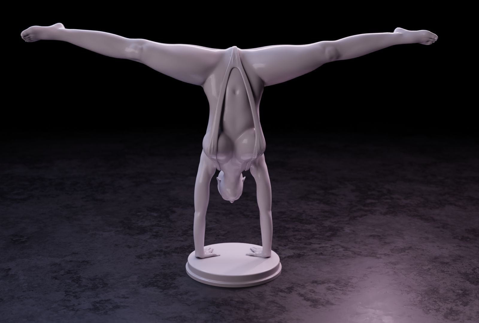 Sexy girl 108 3D print model_3