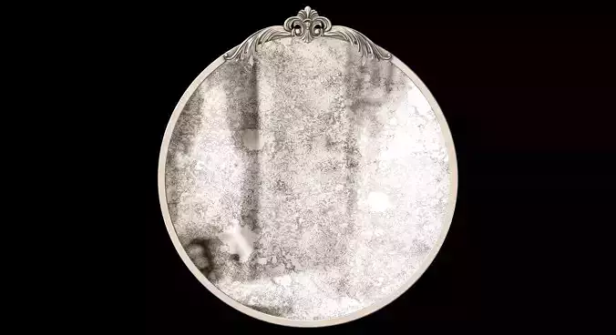 Ornate Gold Wall Mirror