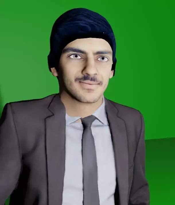 gentlemen 3d model Texture