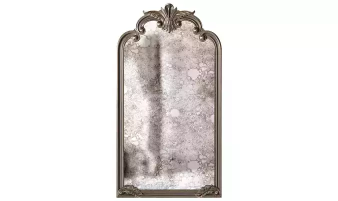 Fransk Antik Helkroppsspegel 108x185cm Guld Louis