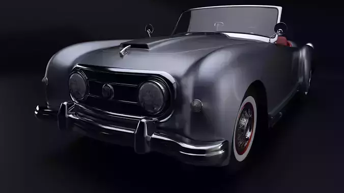 vintage car - Nash Healy 1952 