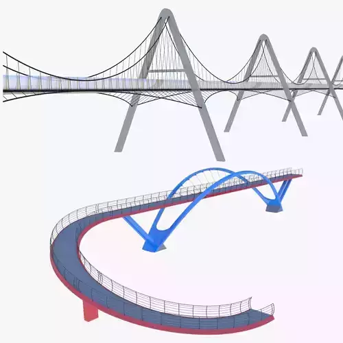 Pedestrian bridges collection 2023 
