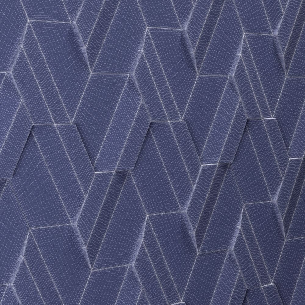 Modular tile system Pauline Gorelov Hyperstructure 3D model_3