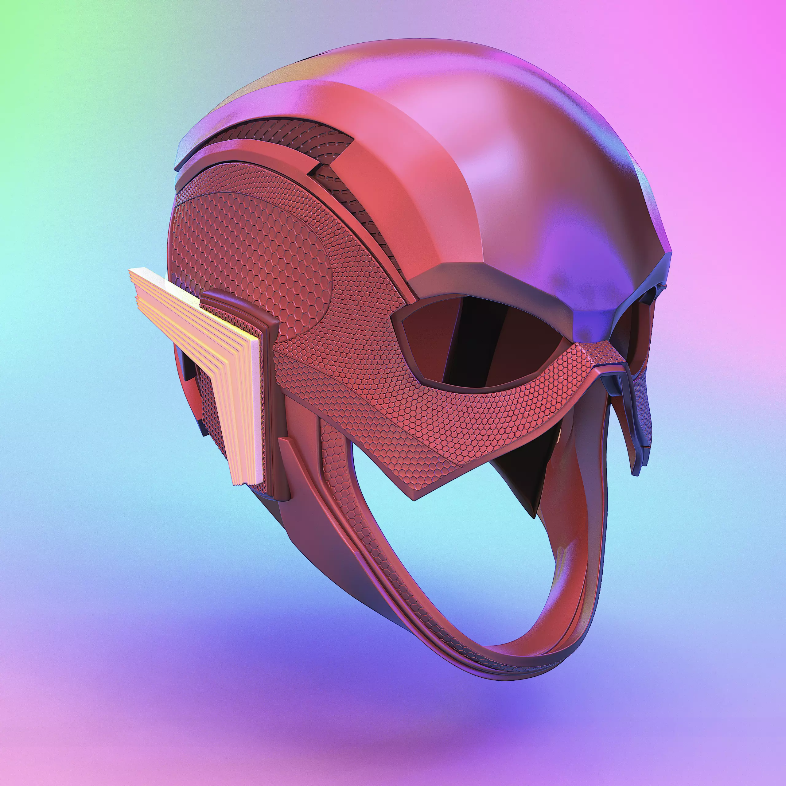 Flash helmet 2017 3D print model