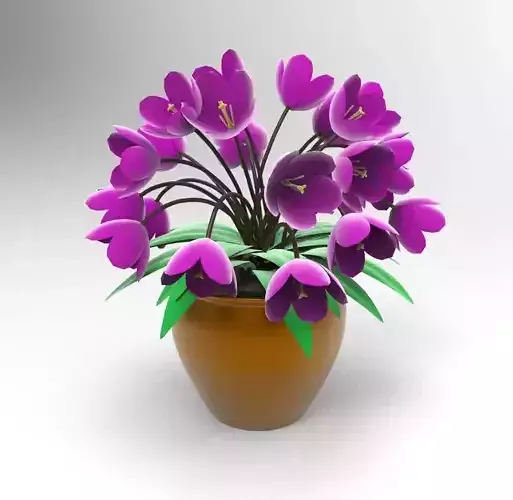 Flower Pot 3D model