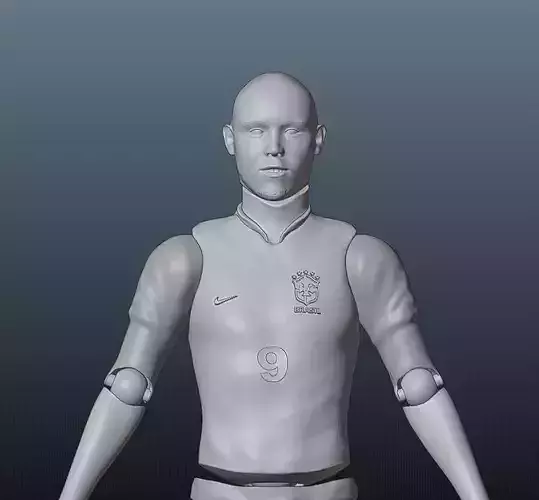 Pre-assambled Ronaldo Luis Nazario de Lima toy 3D print model