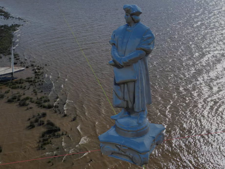 Christopher Columbus Cristobal Colon 3D print model_0