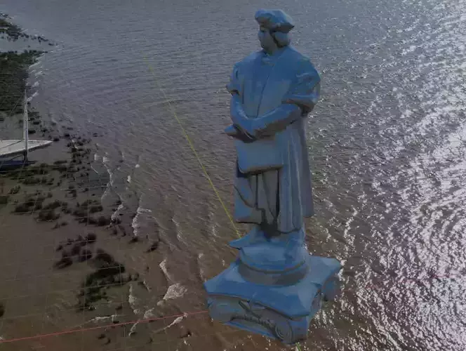 Christopher Columbus Cristobal Colon 3D print model Christopher Columbus Cristobal Colon 3D print model