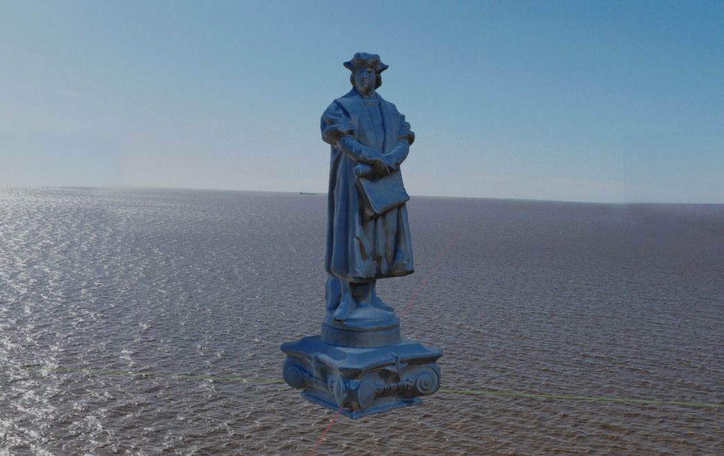Christopher Columbus Cristobal Colon 3D print model_1