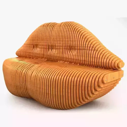 Parametric Lips Sofa
