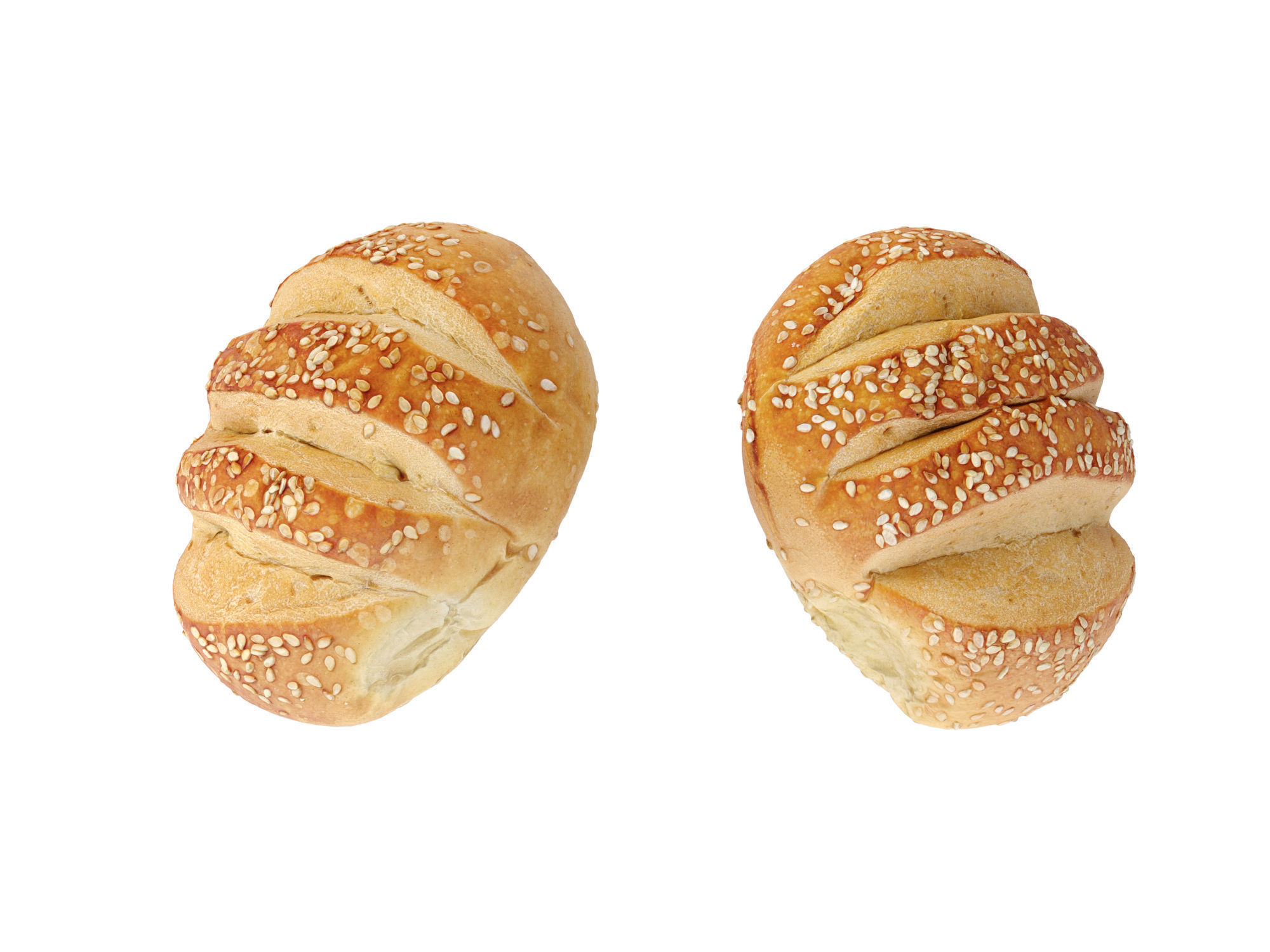 Hamburger Bun  3D model_10