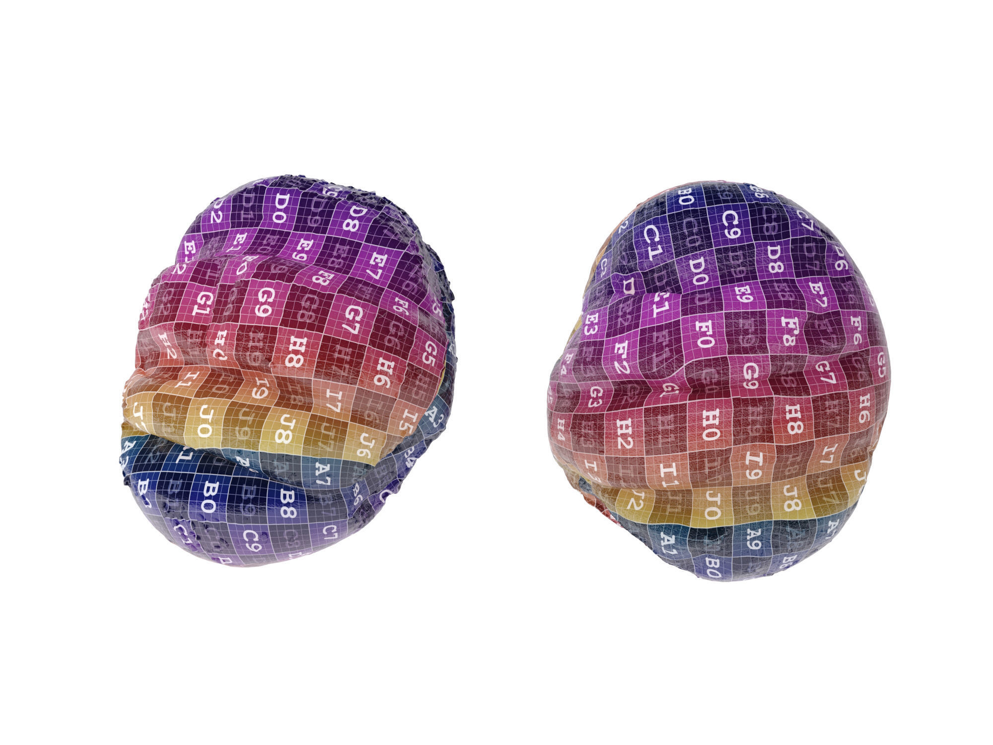 Hamburger Bun  3D model_14