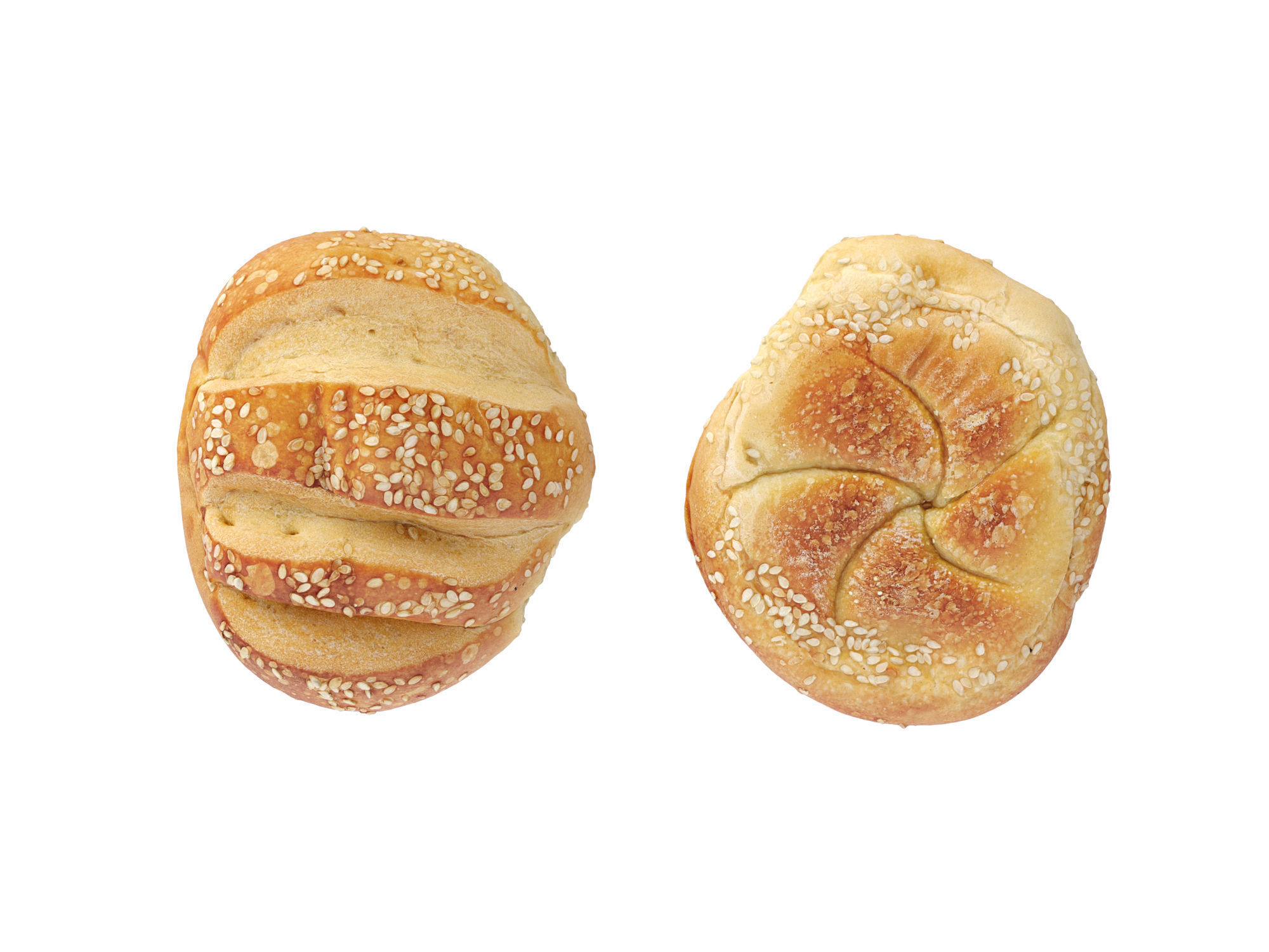 Hamburger Bun  3D model_6