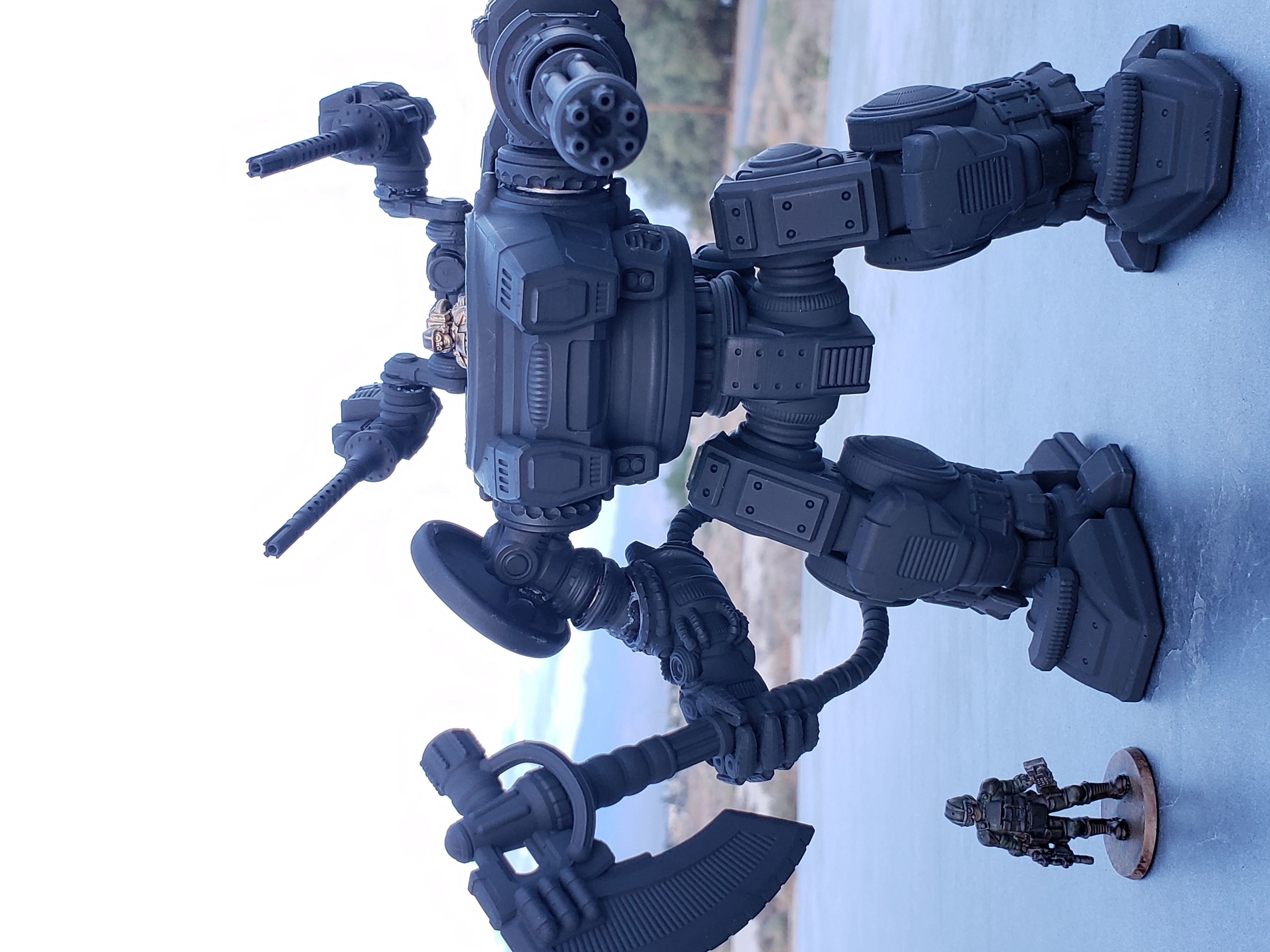 28mm Dwarf Mech - The Burrows Ripper Special 3D print model_32