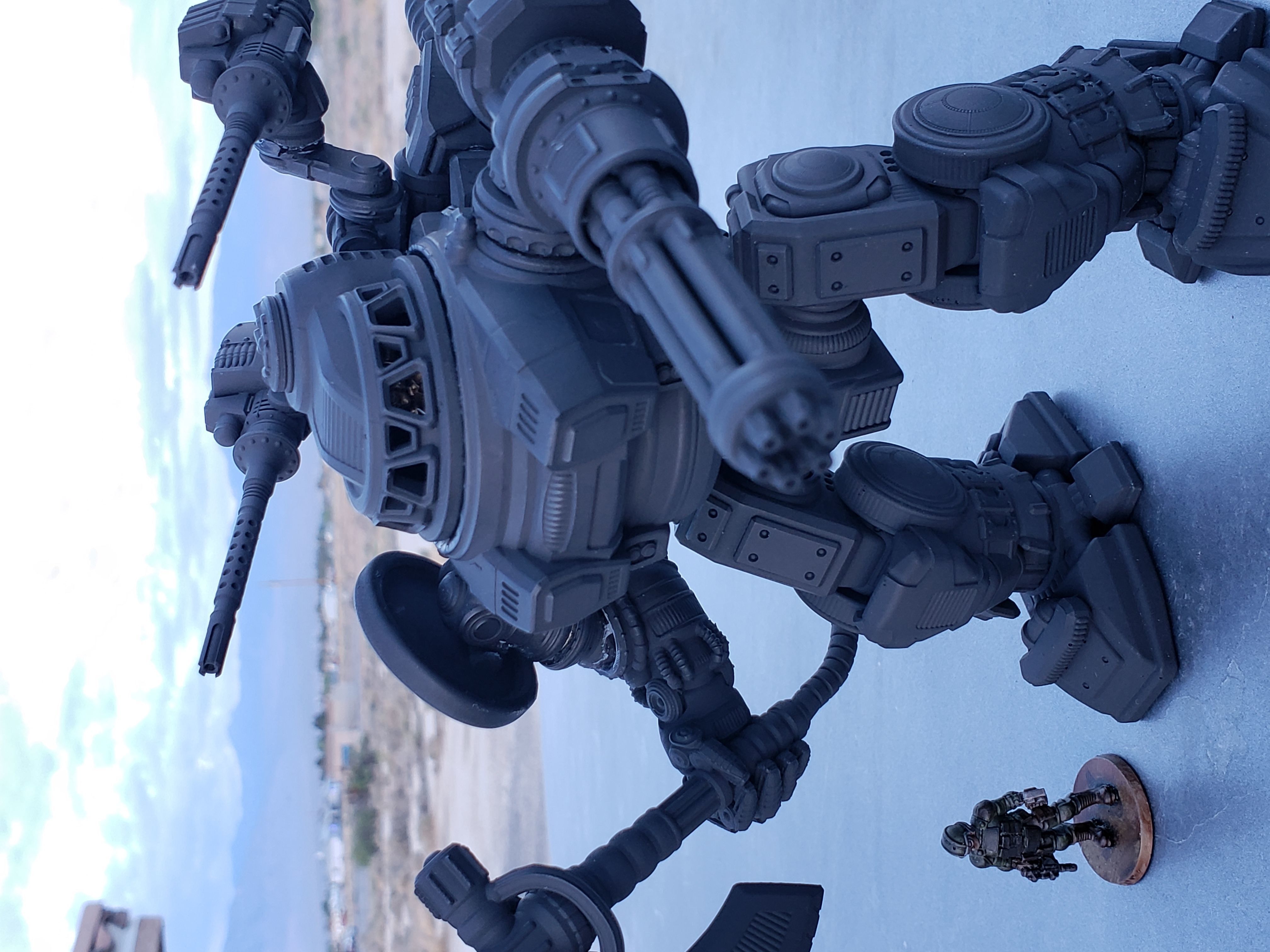 28mm Dwarf Mech - The Burrows Ripper Special 3D print model_33