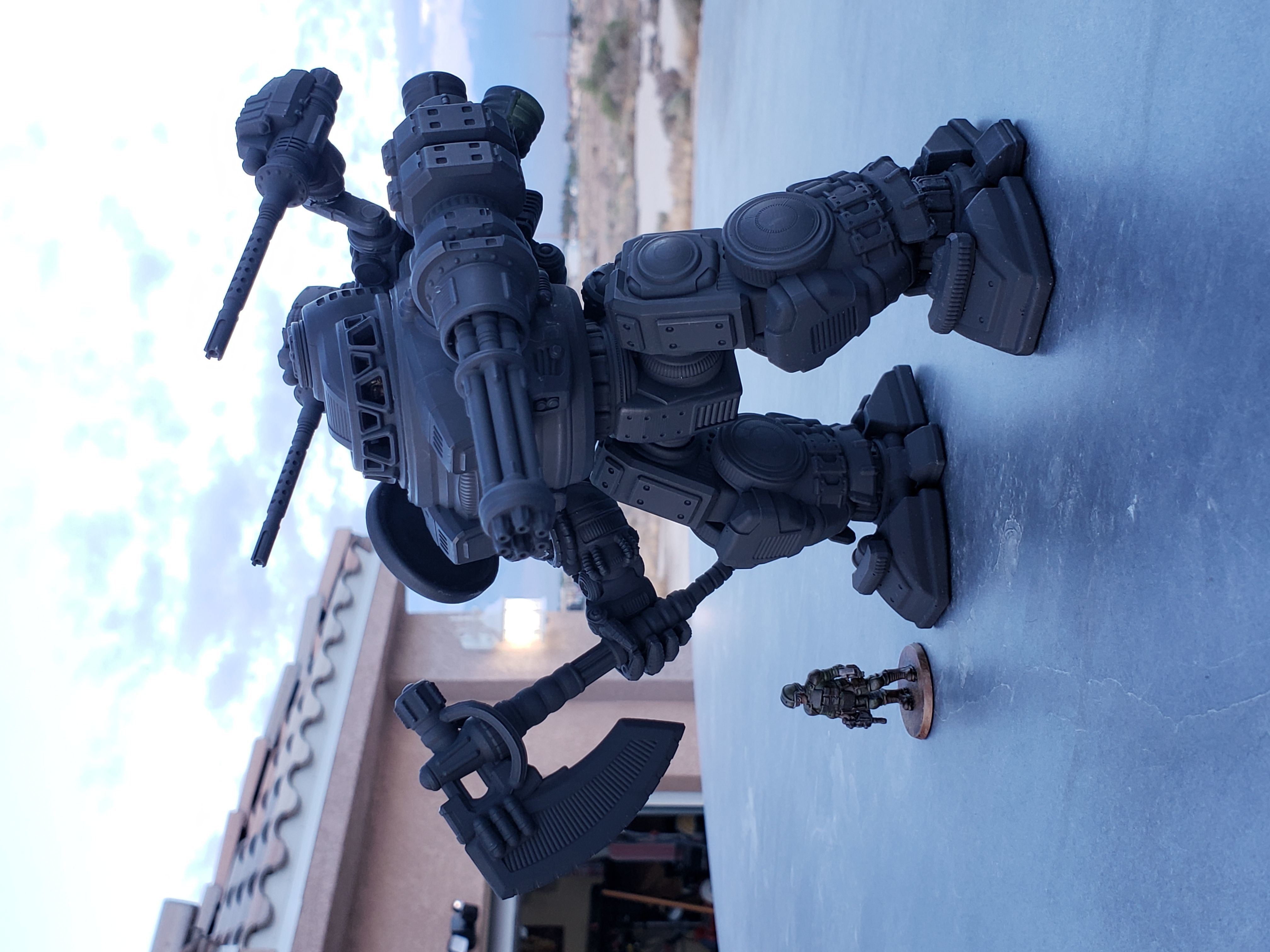 28mm Dwarf Mech - The Burrows Ripper Special 3D print model_28