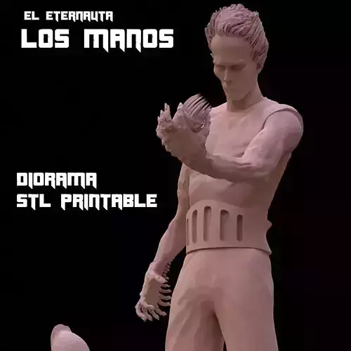 Los Manos stl imprimible 3D print model