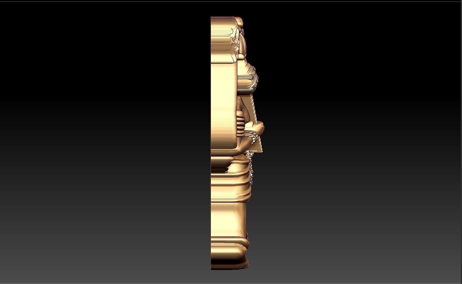 HUNUMAN PENDENT 3D print model_6