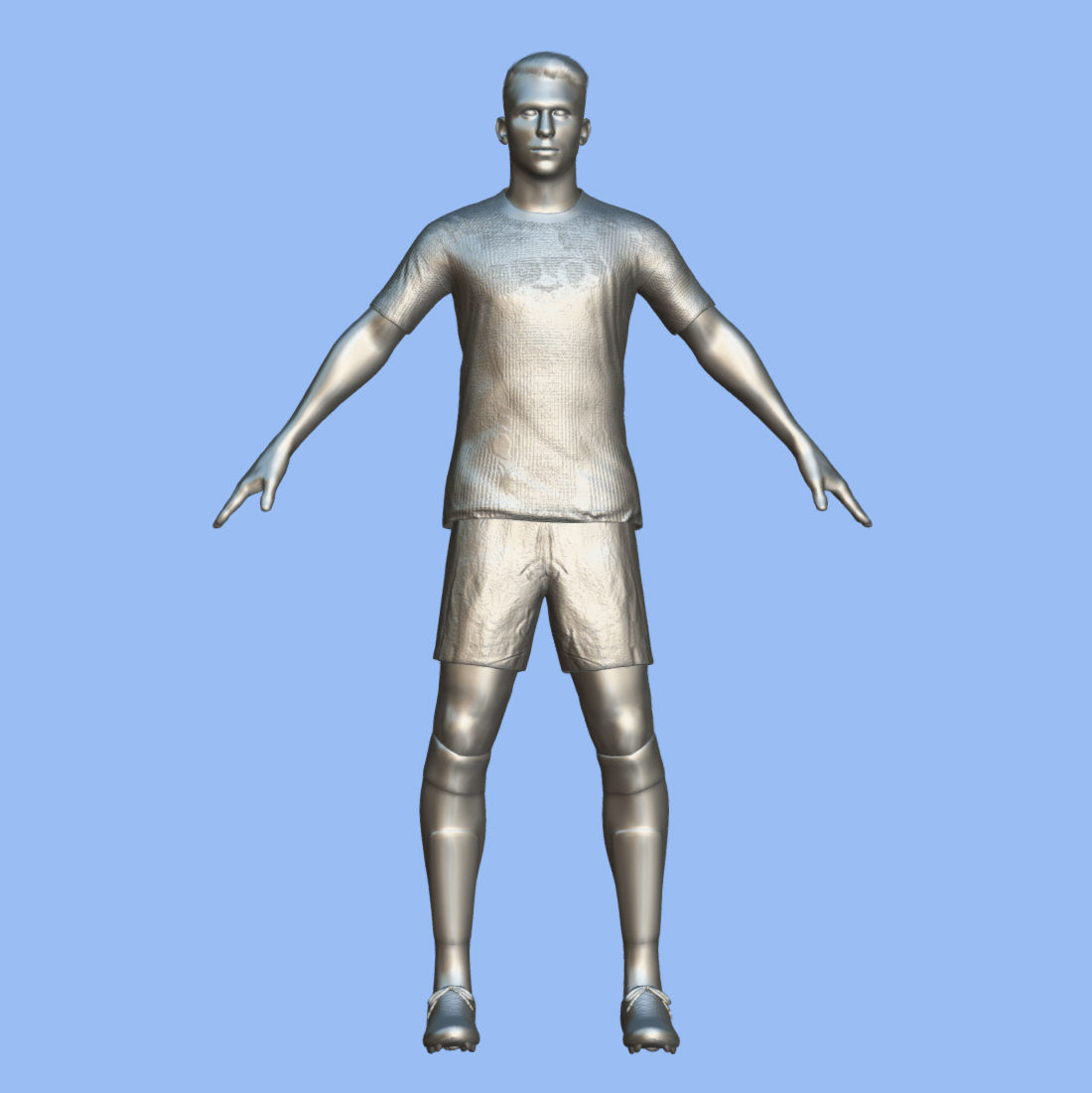 T-P Rigged Laporte Manchester City 3D model_5