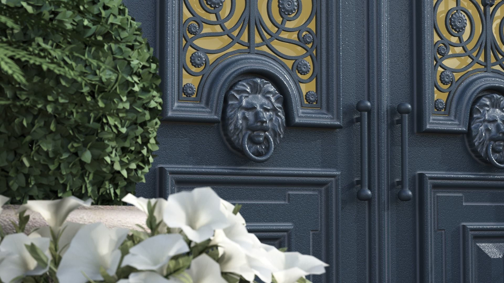 Exterior Doors 1 3D model_3