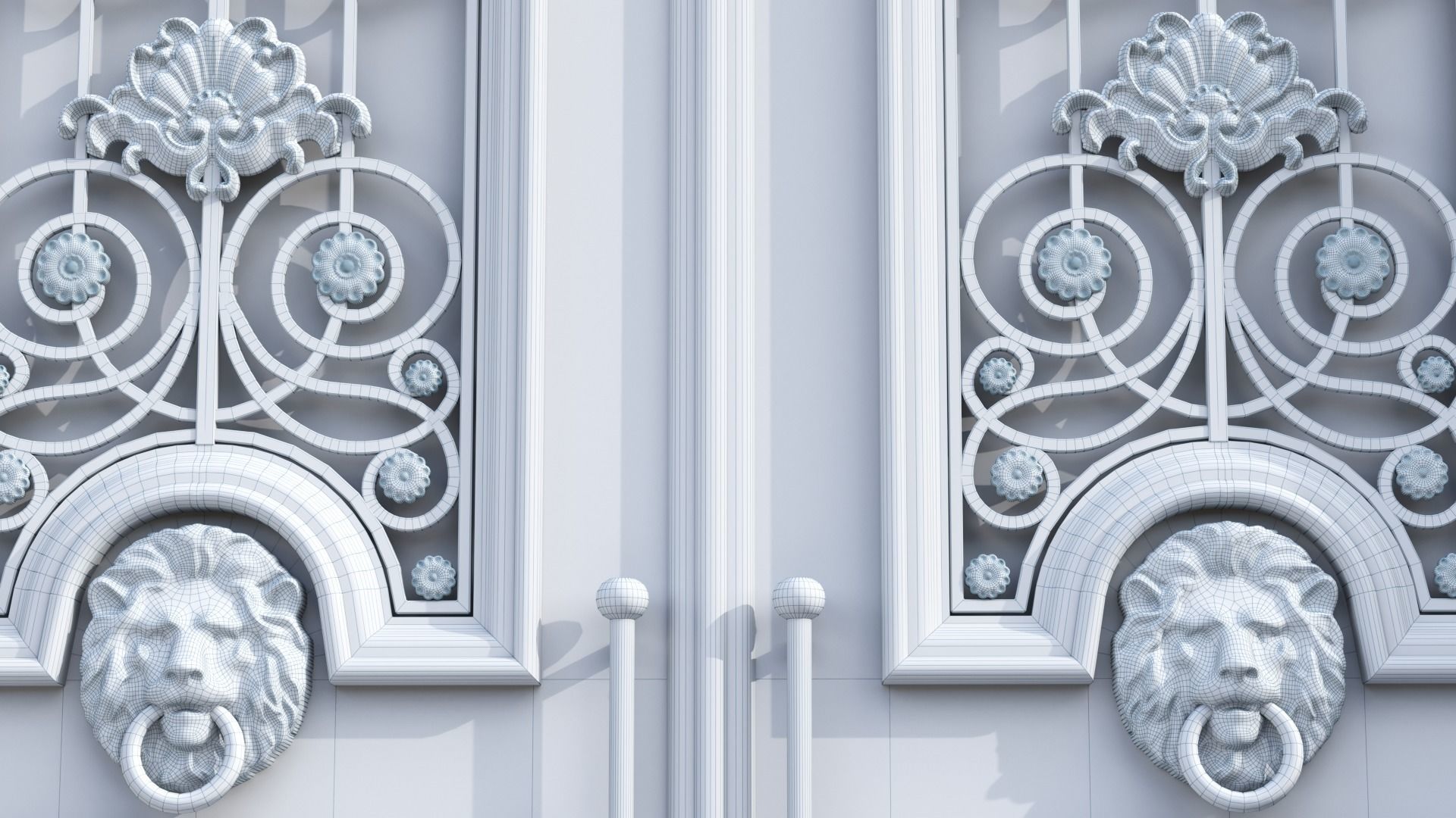 Exterior Doors 1 3D model_11
