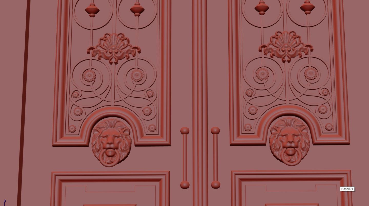 Exterior Doors 1 3D model_15