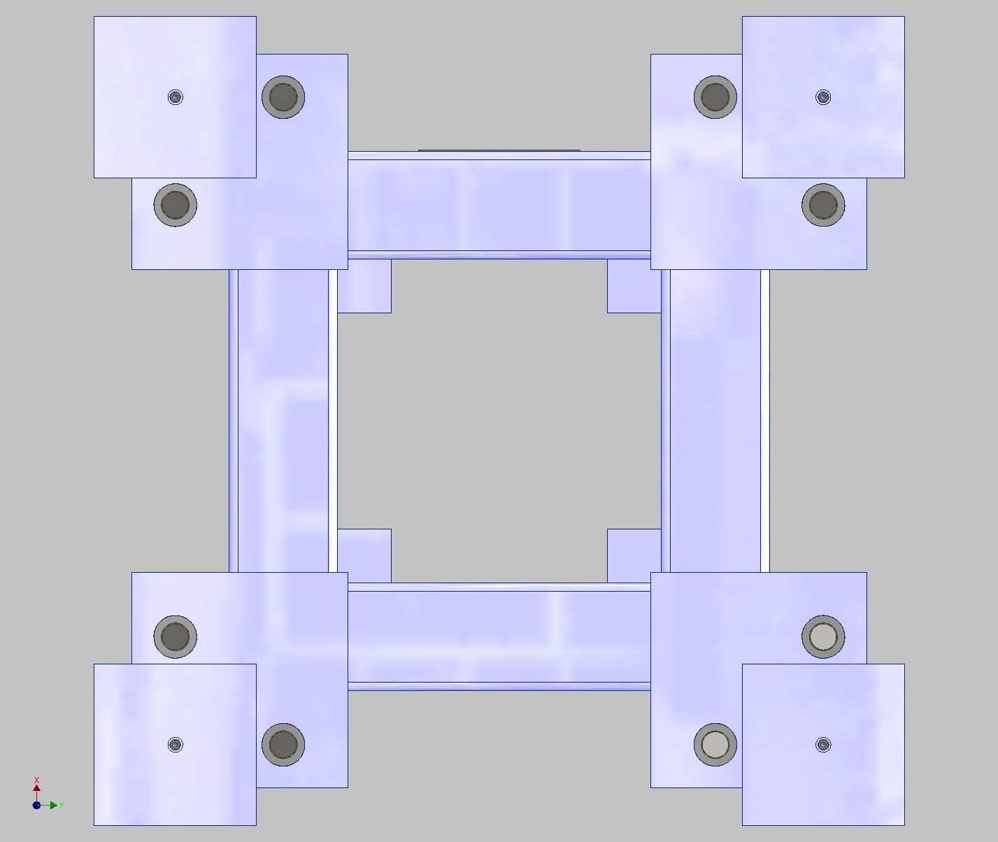 26360-Base for robot KAWASAKI BX100L-Hight 200  3D model_7