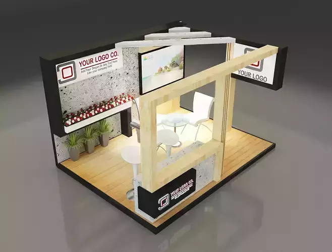 Booth Exhibition Stand a143