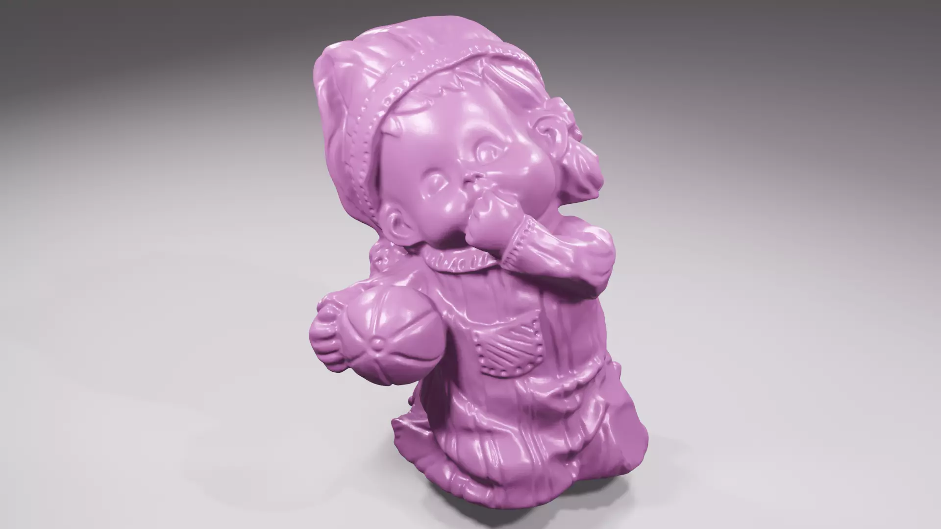 Baby balloon 3D print model