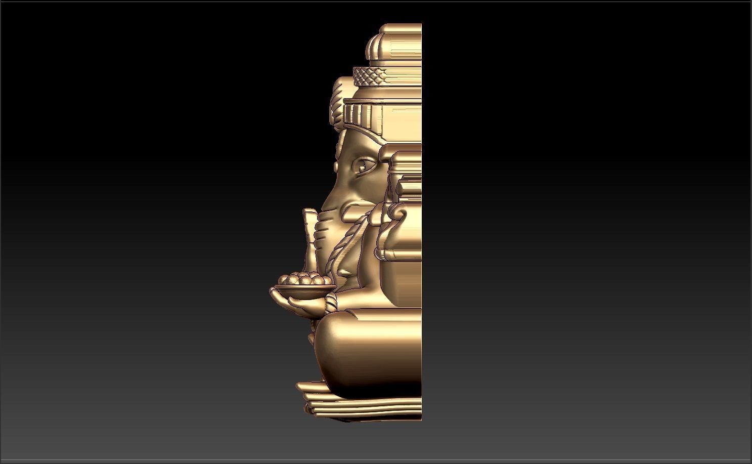 VINAYAGAR PENDENT 3D print model_3