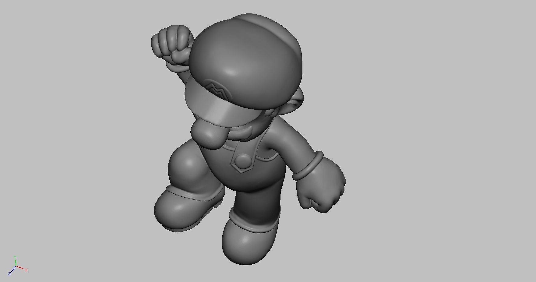 Jump Mario 3D print model 3D print model_12