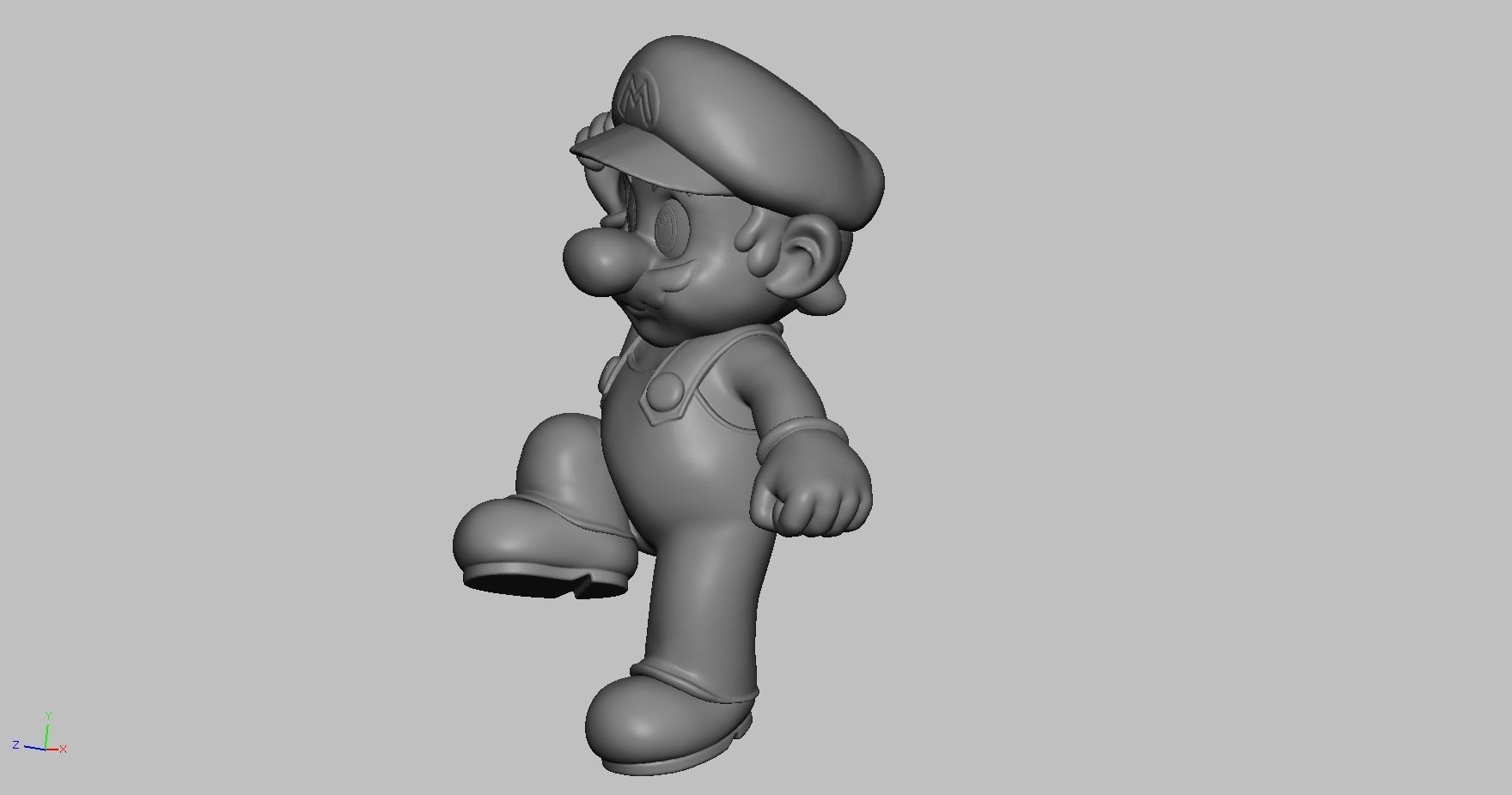 Jump Mario 3D print model 3D print model_5