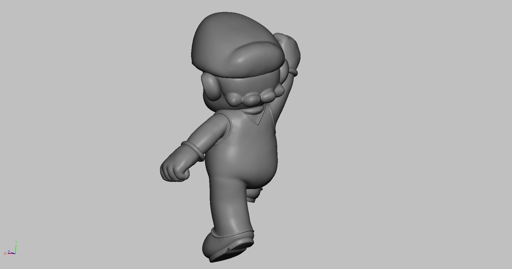Jump Mario 3D print model 3D print model_6