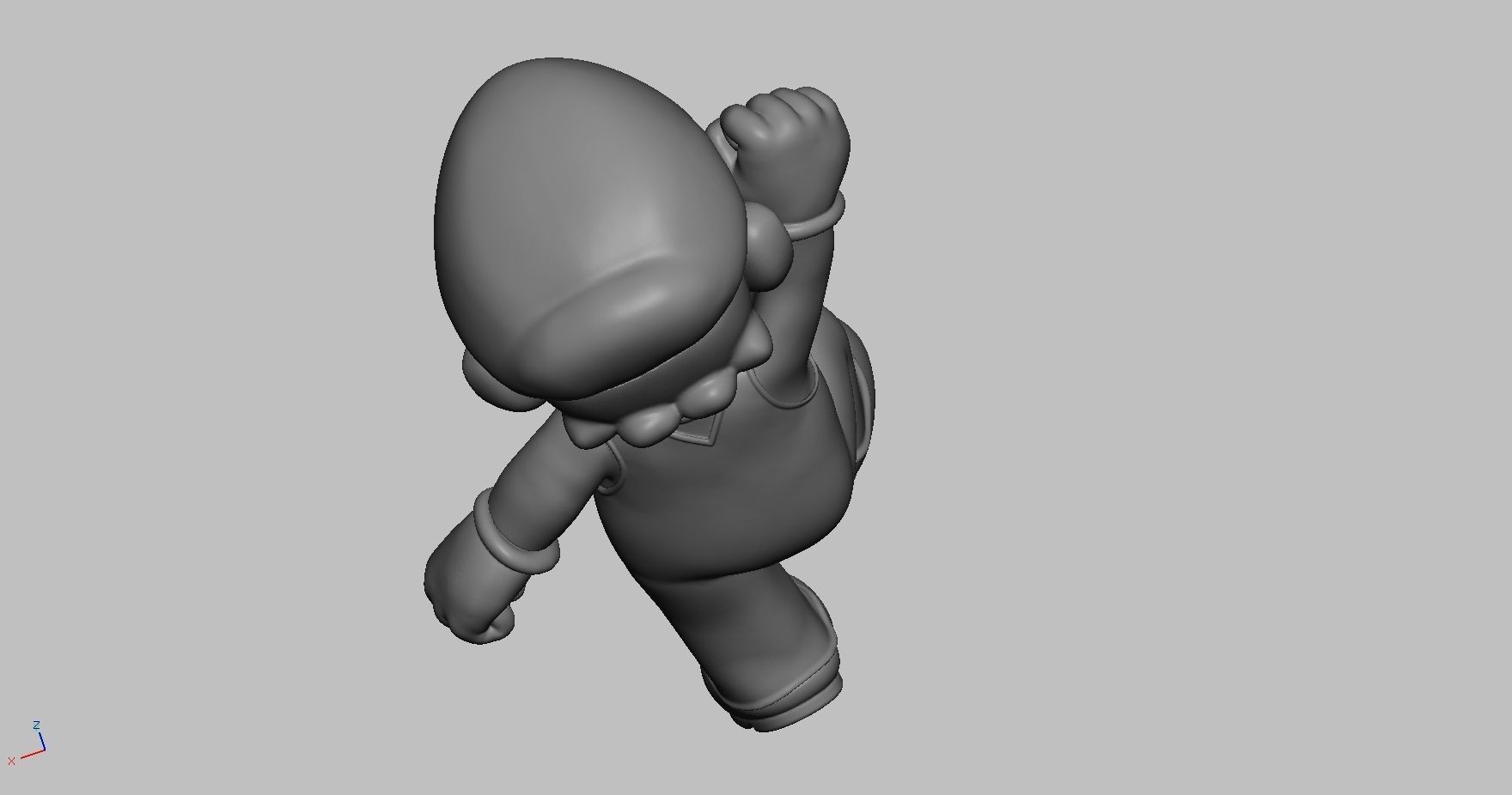 Jump Mario 3D print model 3D print model_4