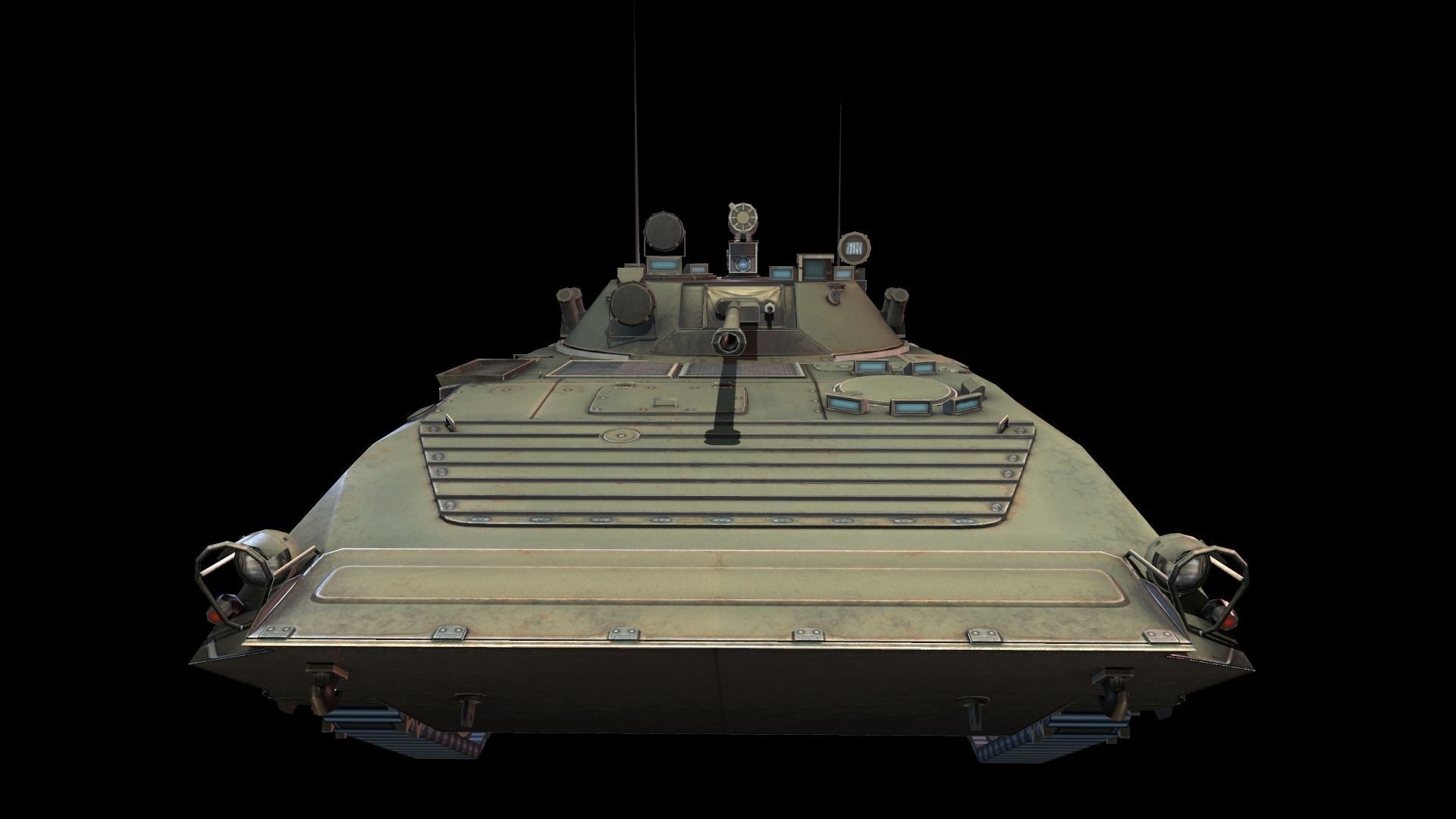bmp 2 Low-poly 3D model_19