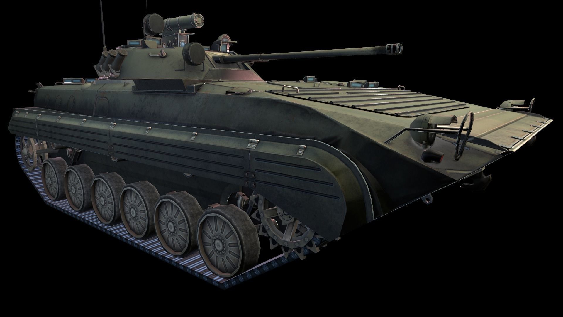 bmp 2 Low-poly 3D model_23