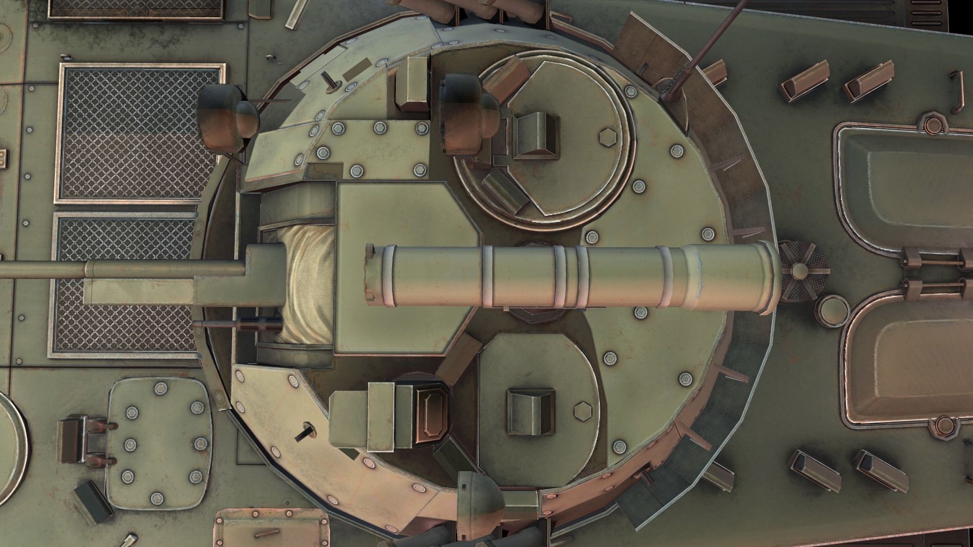 bmp 2 Low-poly 3D model_5