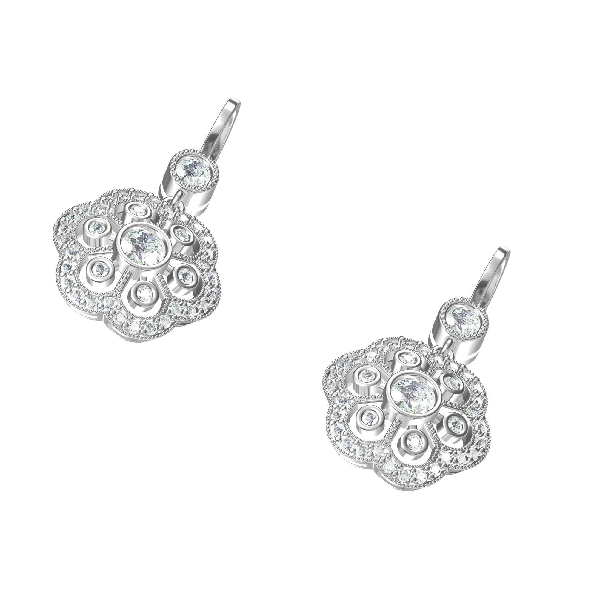 Antiq Earing 3D print model_1