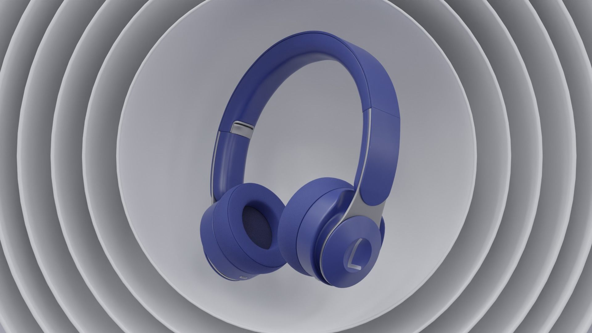 Headphone 3D model_4
